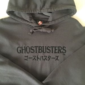 Ghostbusters cropped hoodie